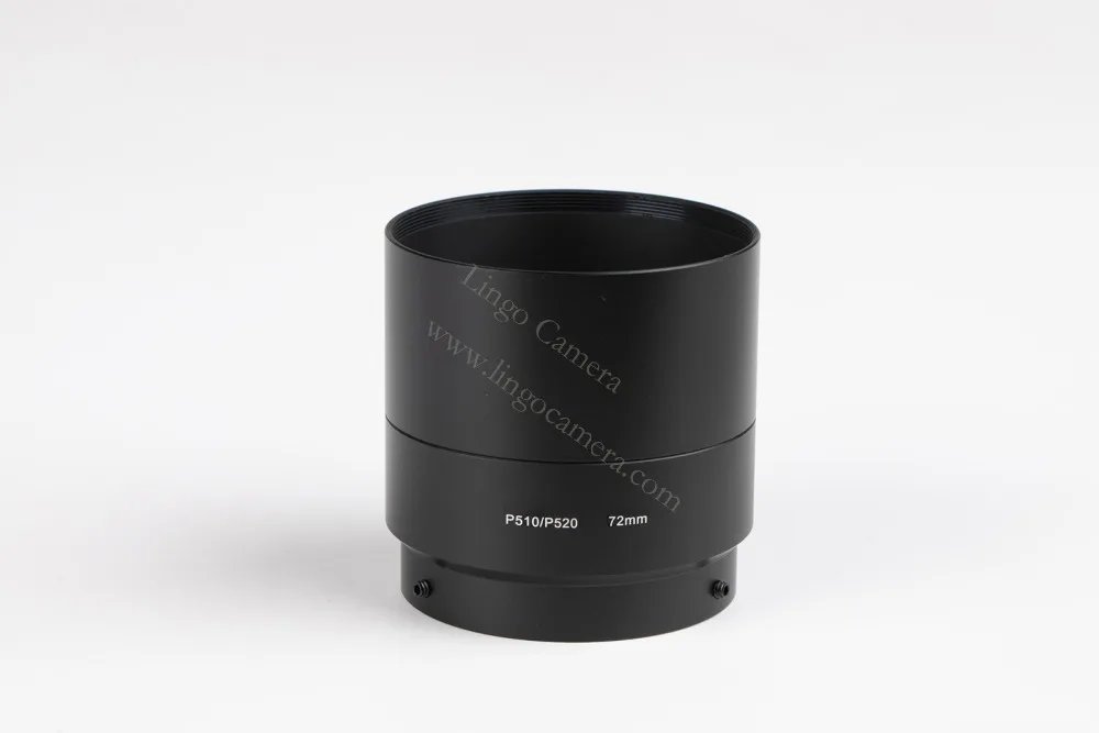 

Adapter Tube 72mm Filter Adapter Tube Zoom Lens for Nikon CoolPix P510 P520