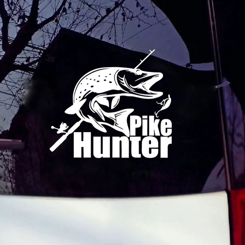 Personality Pike Hunter I Carp Crew Fly Fishing Car
