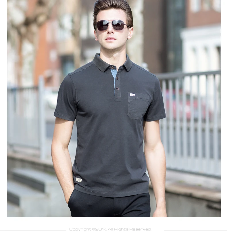 New Arrival Men Polo Shirt Men Business 