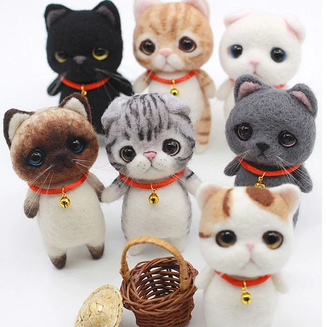 Nonvor Cute Animal Wool Felting  Wool Felt Needle Felting Kit - Animal Wool  Felting - Aliexpress