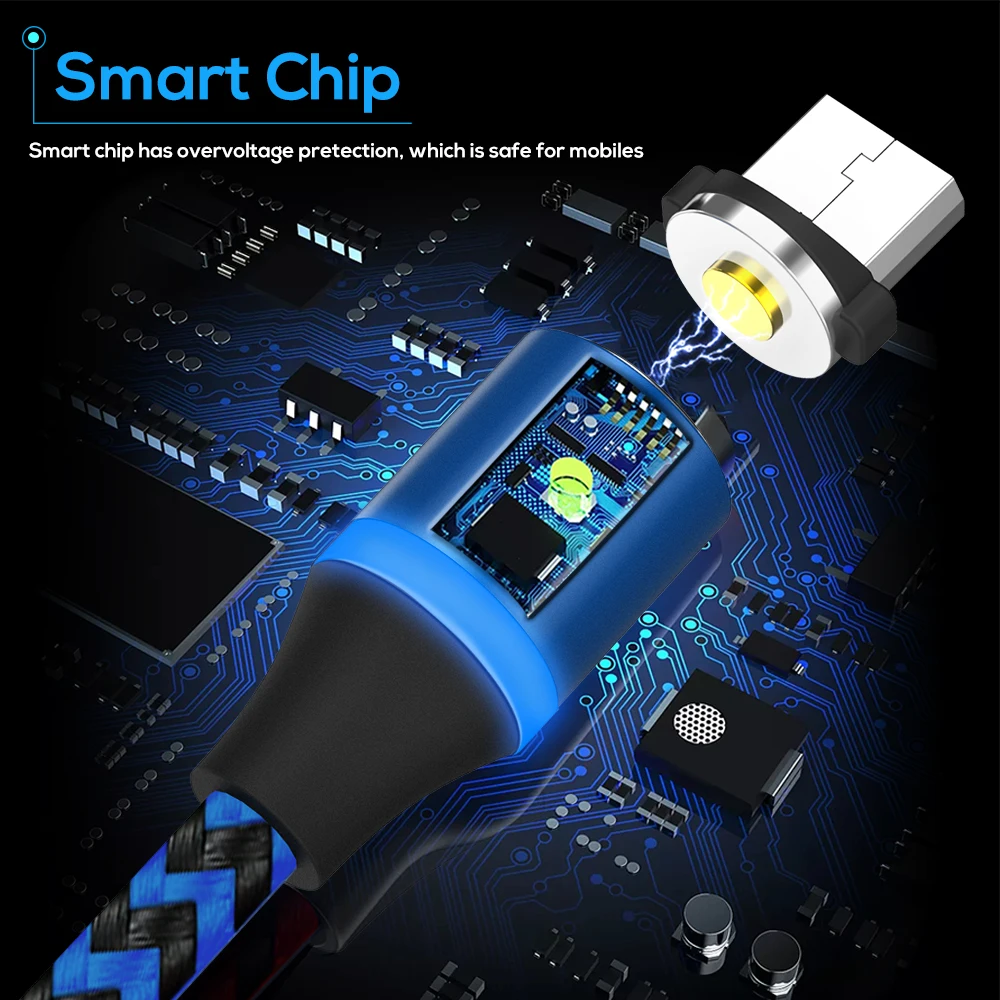 TOPK AM33 المصغّر usb كابل مغناطيسي النايلون مزين الهاتف المحمول الكابلات ل المصغّر usb ميناء سلك Microusb الصمام المغناطيس كابل الشاحن TOPK AM33 المصغّر usb كابل مغناطيسي النايلون مزين الهاتف المحمول الكابلات ل المصغّر usb ميناء سلك Microusb الصمام المغناطيس كابل الشاحن