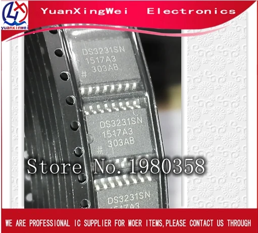 

Free Shipping 100PCS DS3231SN DS3231 SOIC16 100% NEW