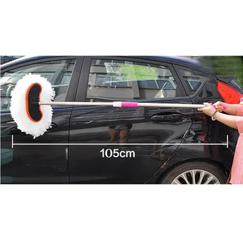 

Microfiber Windshield Clean Car Glass Window Tool Brush 2017 New Car-styling Mop