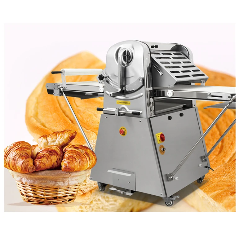US $2.200.00 Commercial Reversible Kitchen Used Dough Pressing Machine vertical type Dough Sheeter free shipping by sea