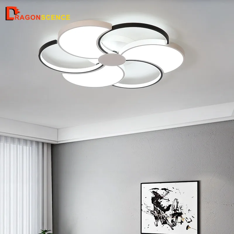 

Dragonscence Modern Led Ceiling light lustre For Living Room Bedroom Study Room Home Deco Ceiling lamp lighting fixtures
