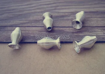

100pcs/lot silver color Special-shaped buckle 9mmx16mm