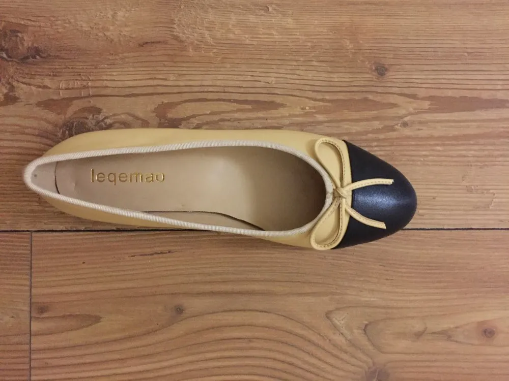 2019 new women flats shoes ballet flats Fashion slip on cut outs flat women shoes real genuine leather female shoes casual shoes