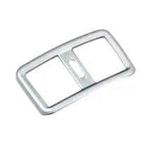 Car Styling For Hyundai Creta IX25 2015 2016 2017 ABS Matte Interior Armrest Rear Seat Outlet Cover Trim Sticker 1Pcs Decoration