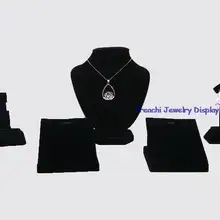 Ювелирный магазин, идеи для демонстрации, смешанный набор для демонстрации, витрина, витрина, ювелирный дисплей для кулона и браслета