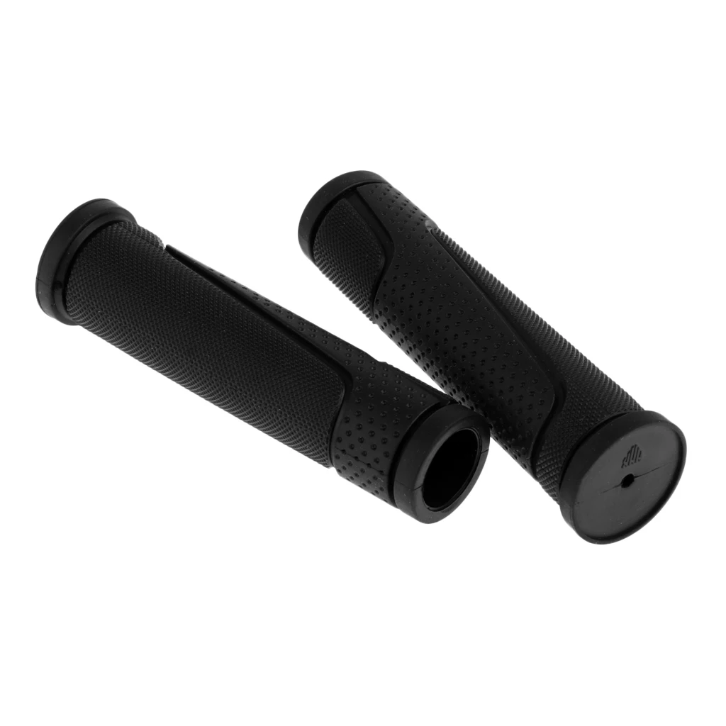 

1 Pair Durable Bike Rubber Bicycle Cycling MTB Bike Handlebar Grips Handle Bar Grip End Cover Accessories Black