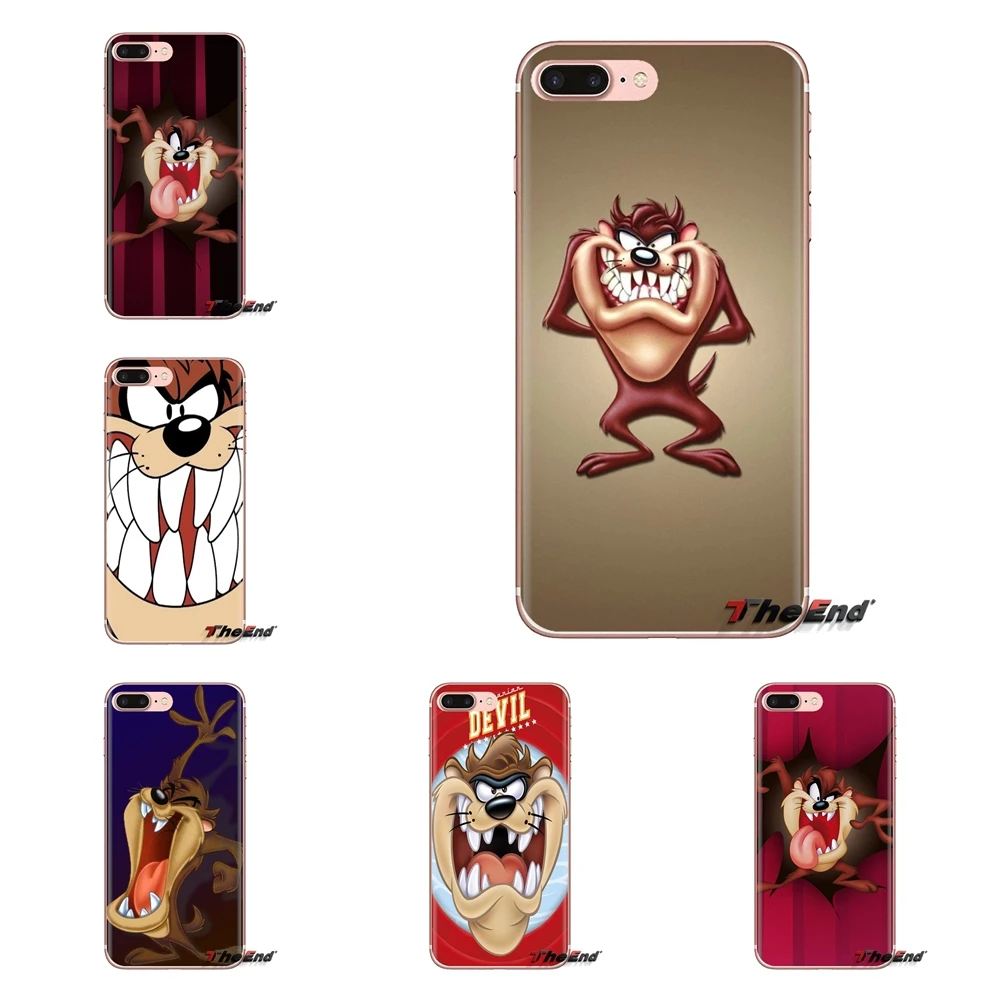 

Silicone Bag Case For LG Spirit Motorola Moto X4 E4 E5 G5 G5S G6 Z Z2 Z3 G2 G3 C Play Plus Mini Looney Tunes Tasmanian Devil Taz