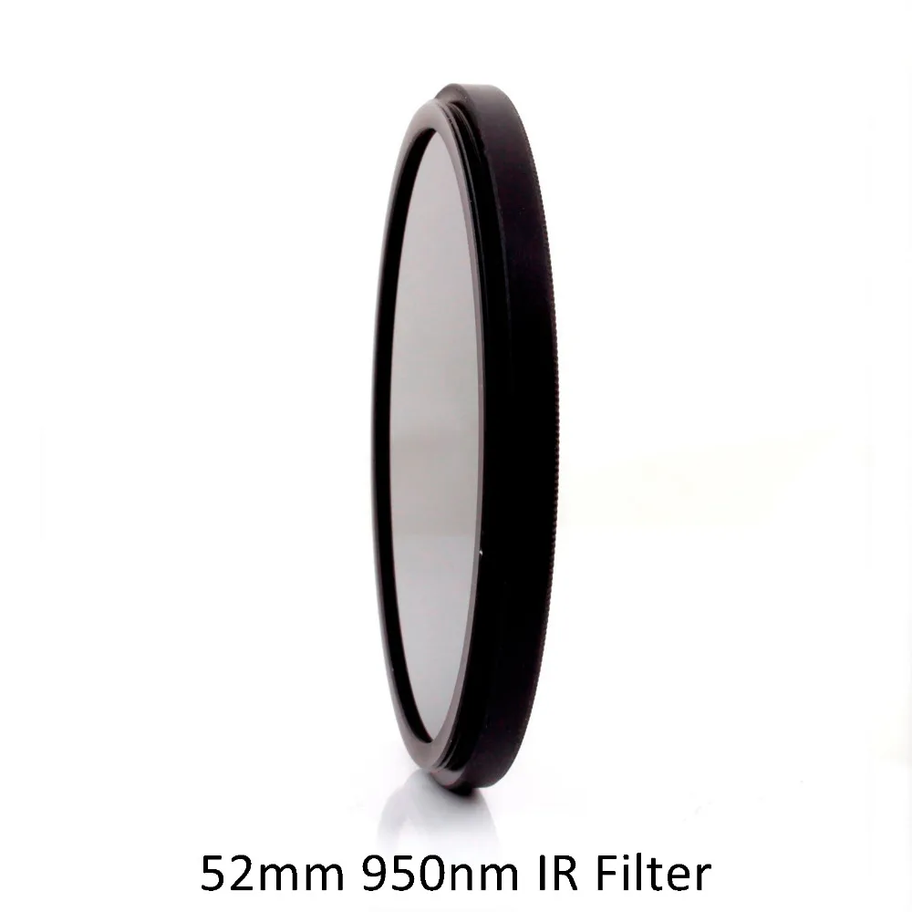 52mm IR 950nm Filter Infrared Optical Grade Glass IR95 Filter for