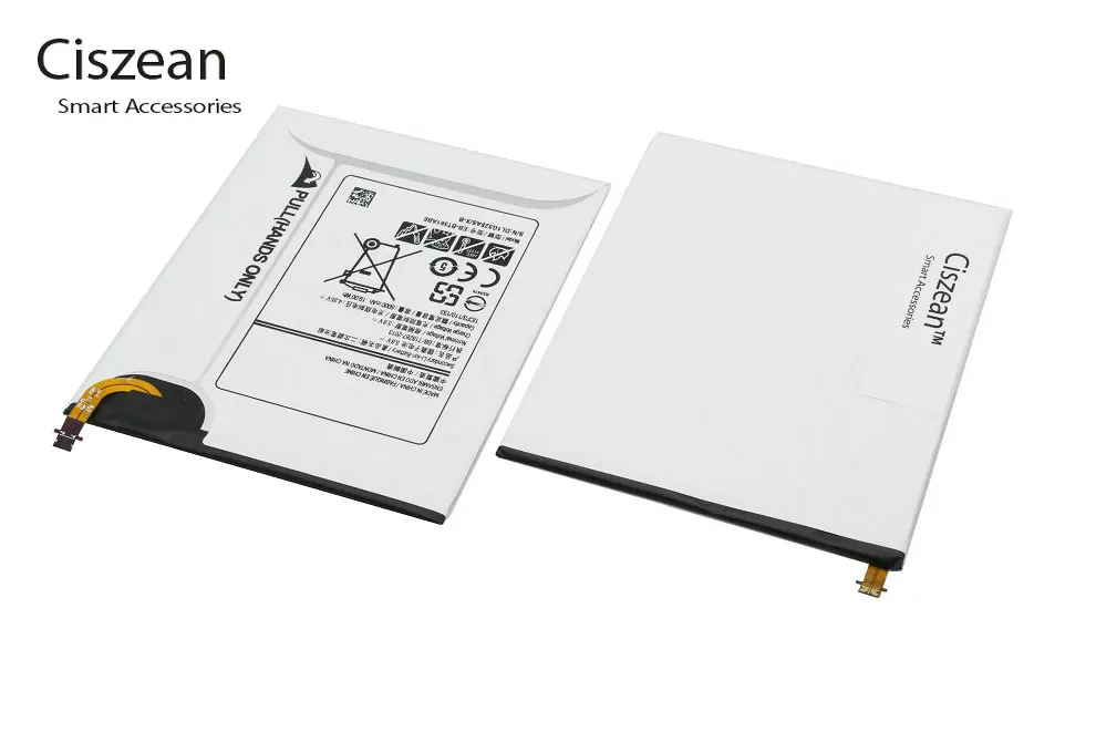Ciszean 1 шт. EB BT561ABE 5000 мАч Сменный аккумулятор для Samsung Galaxy Tablet Tab E T560 SM T565 T561|battery for