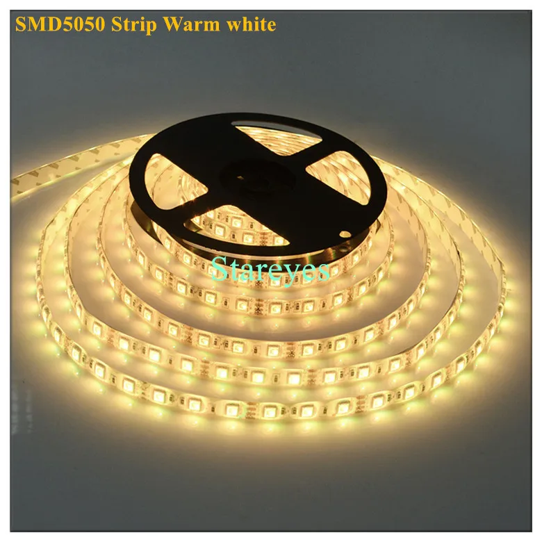 100 шт. SMD 5050 60 светодиодный/м белый теплый белый RGB RGBW RGBWW 4 в 1 RGBW RGBWW Светодиодные ленты освещение ленты IP20 IP65 Водонепроницаемый