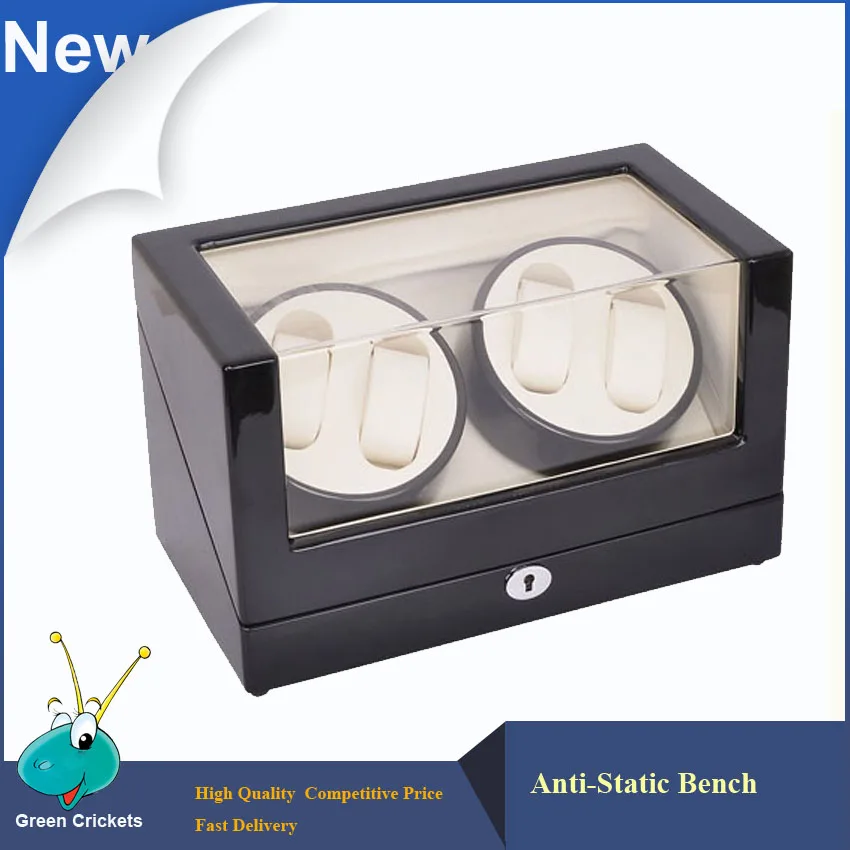 High glossy surface Wooden Luxury Watch Winder,Super Silent Motor 5