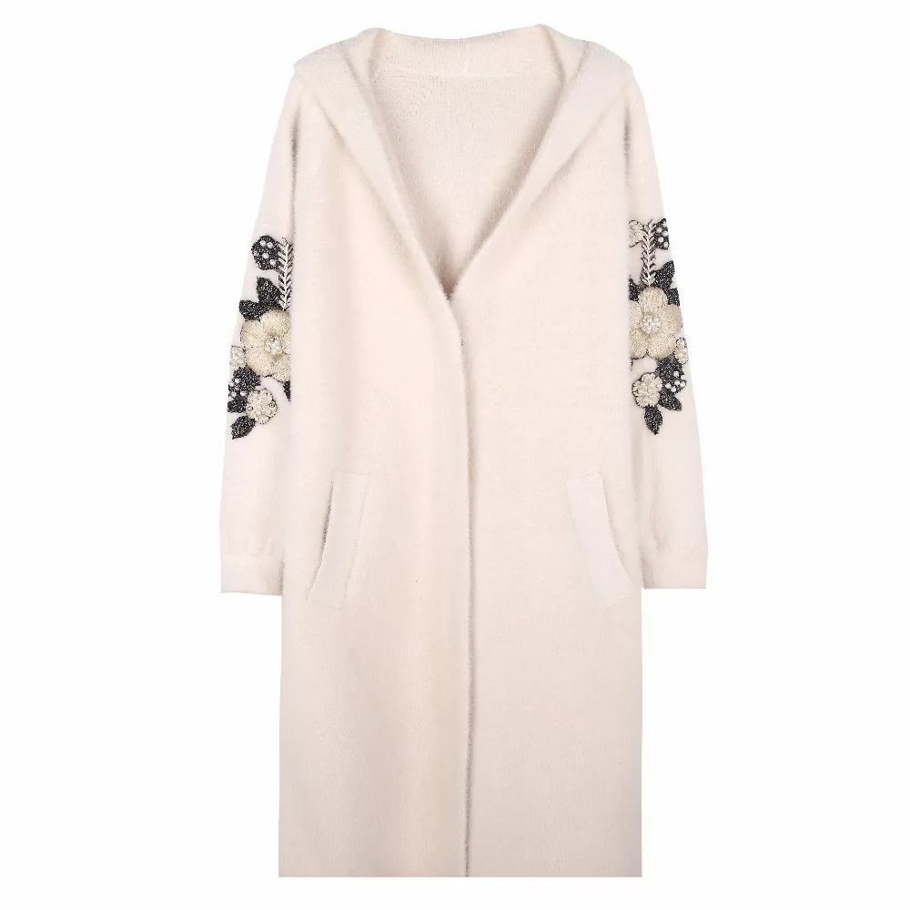

2019 New Autumn Suede Trench Coat Women Long Elegant Outwear Female Overcoat Slim Cardigan Trench Water velvet Soft warm jacket