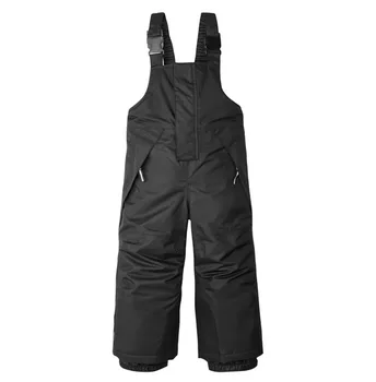

New Outdoor Children's and Boys'Belt Skiing Pants Girl Cotton Pants Waterproof Wind-proof Warm and Thickened Charge Pants