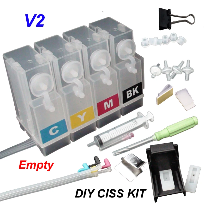

CEYE For CANON MP240 MP245 MP250 MP252 MP258 MP259 MP260 MP268 MP270 MP272 MP276 CISS Continuous ink system Tank DIY Empty V2