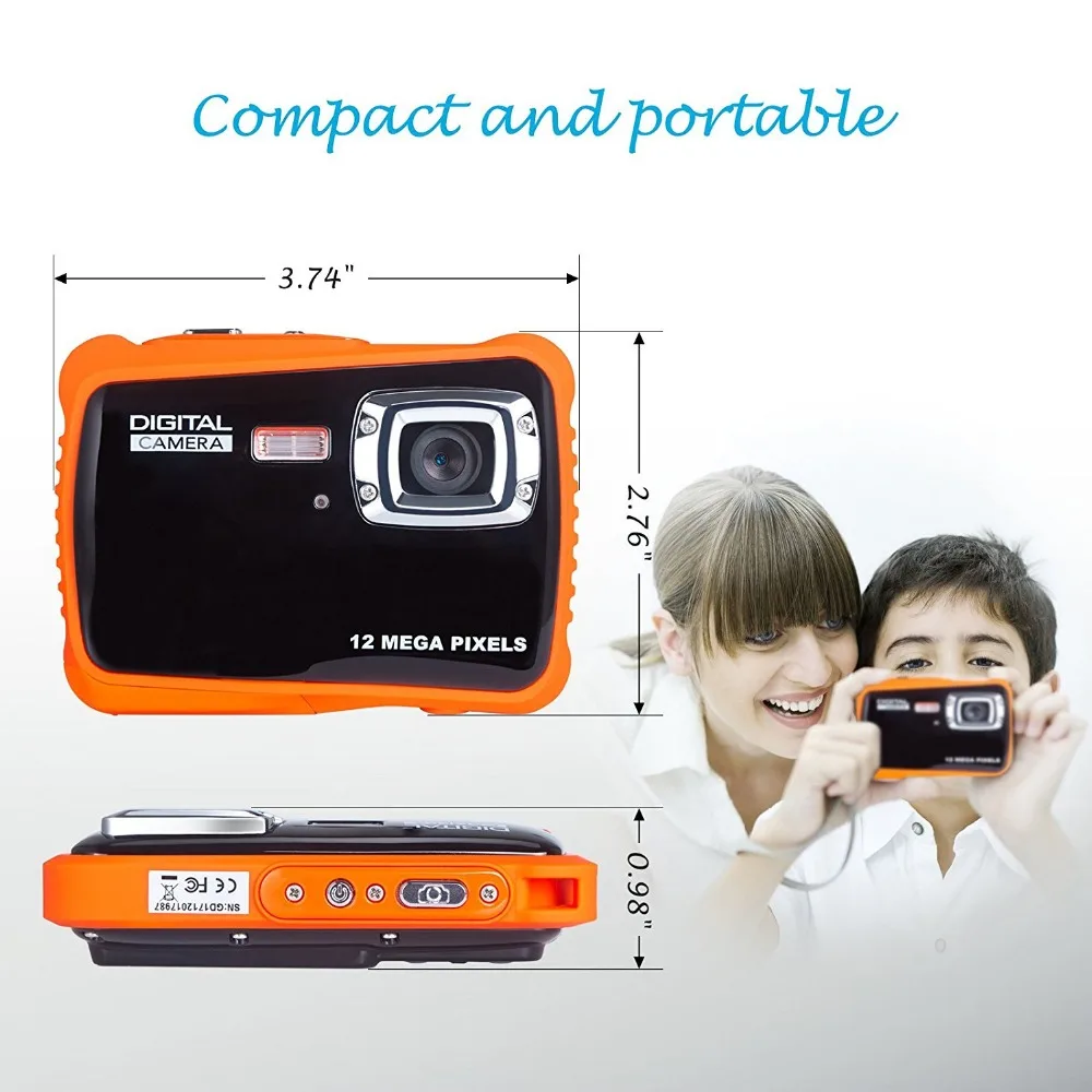 Full HD Underwater Action Sport Camera Wireless 1080P 5MP waterproof