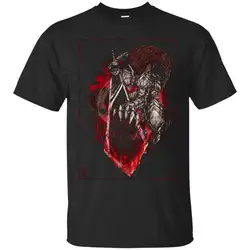 Berserk-Guts панцири Убийца Драконов меч Berserk футболка аниме Ультра хлопковая футболка Распродажа Новая модная летняя футболка
