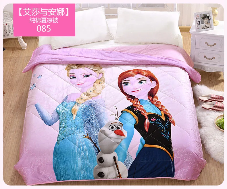 Disney декоративное полотенце, хлопок, летнее тонкое стеганое одеяло для сна с рисунком из мультфильма, детская спальня для маленьких девочек и мальчиков 150x200 см