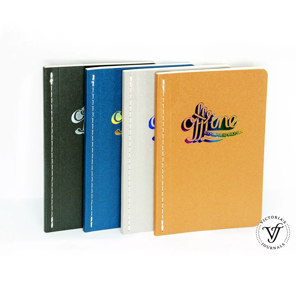 

Victoria's Journals Notebook OFFLINE DIGITAL DETOX Dotted Lined Blank Notepad Journal
