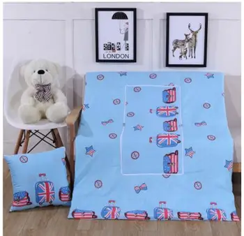 

sofa office nap cushion 2 in 1 functional cushion blanket indoor car back cushion