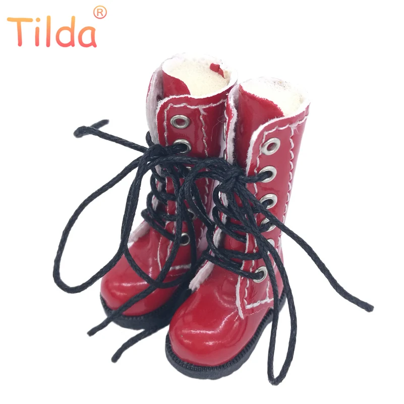 Tilda 3 2 см кукольные ботинки для куклы Blythe 1/8 мини обувь Blyth Azone BJD повседневные