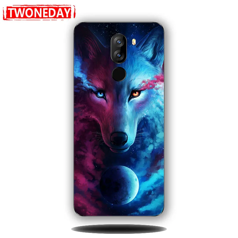 Силиконовый чехол для телефона Doogee X60L с милым мультяшным принтом мягкая задняя
