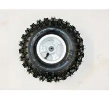2 pcs 3.50/4.10-4 “Polegadas Da Borda Da Roda + Pneu 49cc Mini Bicicleta Da Sujeira Quad ATV Buggy