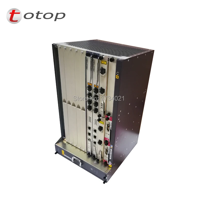 OLT huawei MA5683T GPON OLT шасси с 2xSCUN+ 2xPRTE+ 2x GICF+ 1xGPBD B+ модуль 8 портов