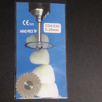 

5pcs Dental Lab Ultra Thin Diamond Disc for Dental Cutting Plaster 22mm x 0.20mm Disc Wheel C04 jewelry buffing