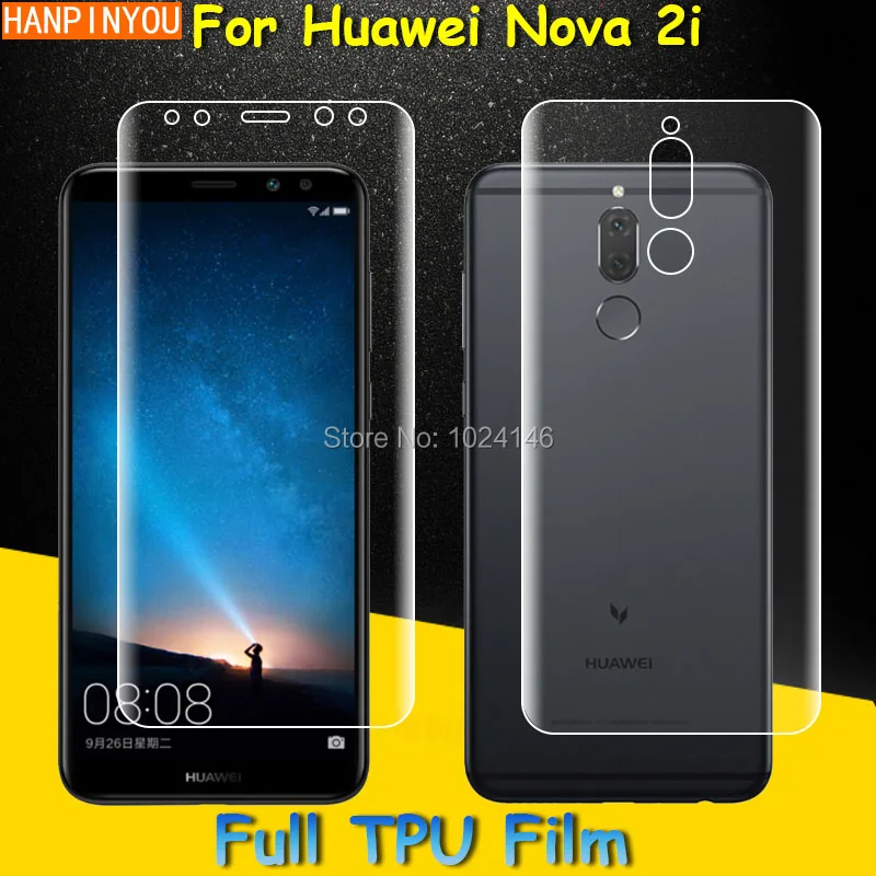 Защитная пленка для Huawei Nova 2i 5 9 дюйма передняя/задняя крышка с полным покрытием