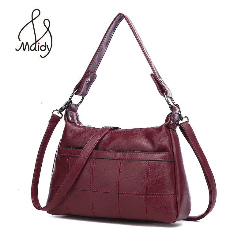 

Vintage Luxury Women Leather Handbags Clutch Crossbody Envelope Bags Satchel Messenger Zipper Flap Shoulder High Quality Maidy