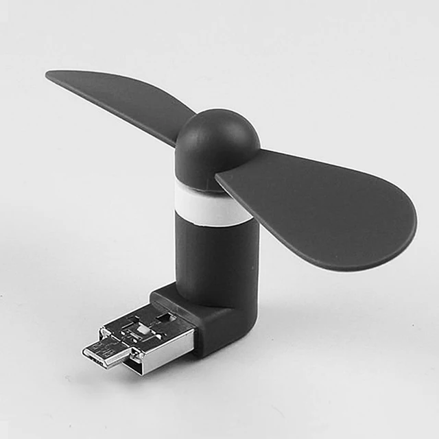 Usb Gadget 100 Tested Mini 2 In 1 Portable Micro Usb Fan For Iphone