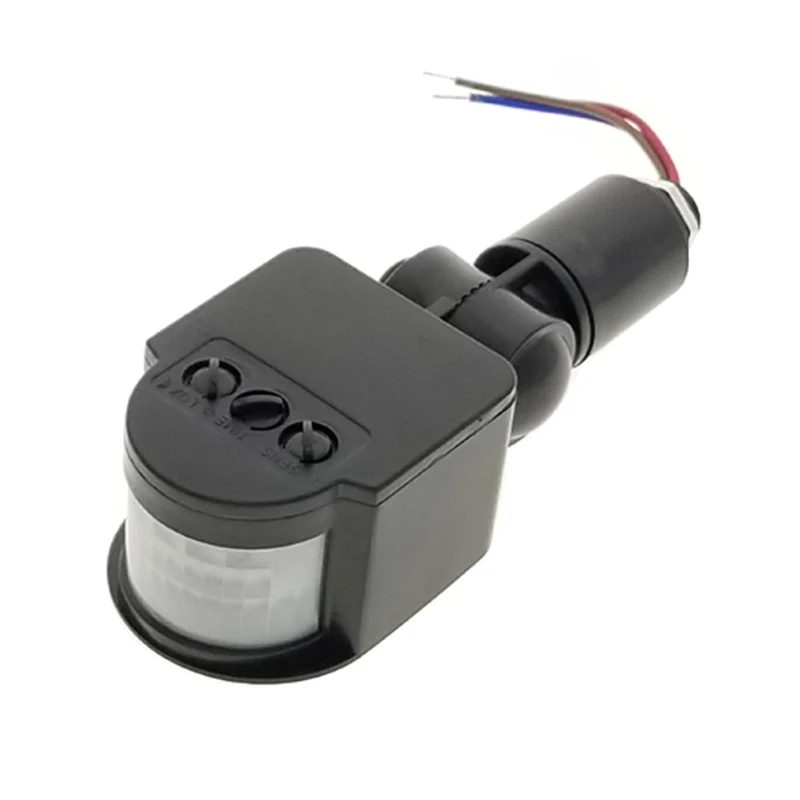 

Motion Sensor Light Switch Outdoor AC 220V Automatic Infrared PIR Motion Sensor Switch With LED Light
