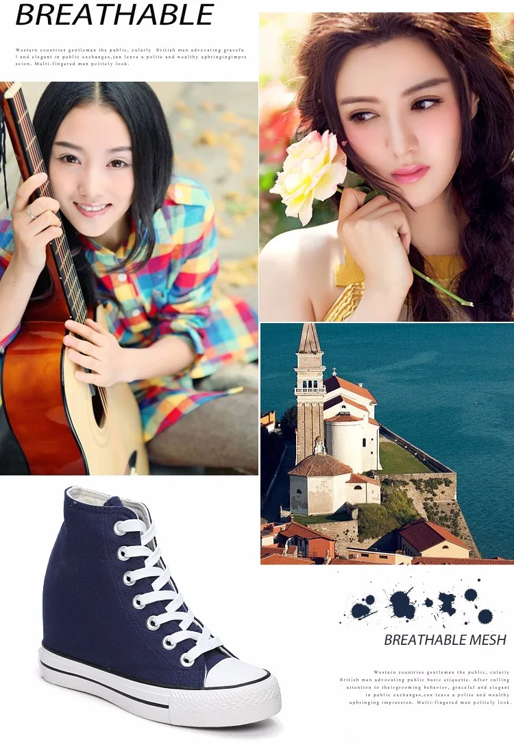 KUYUPP High Top Canvas Women Shoes Espadrilles Spring Autumn Womens Wedges Shoes Lace Up Casual Shoes For Female Sapatilha YD120 (24)