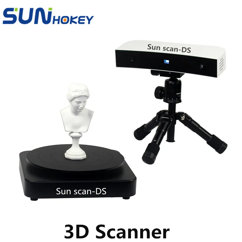 Sunhokey Высокоточный 0 1 мм полностью металлический 3D сканер Sunscan DS двухрежимный