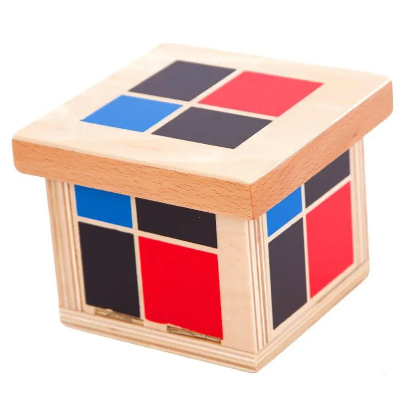 Montessori Wooden Toys Binomial Cube Montessori Math Materials Preschool Educational Learning Toys For Children MG1464H