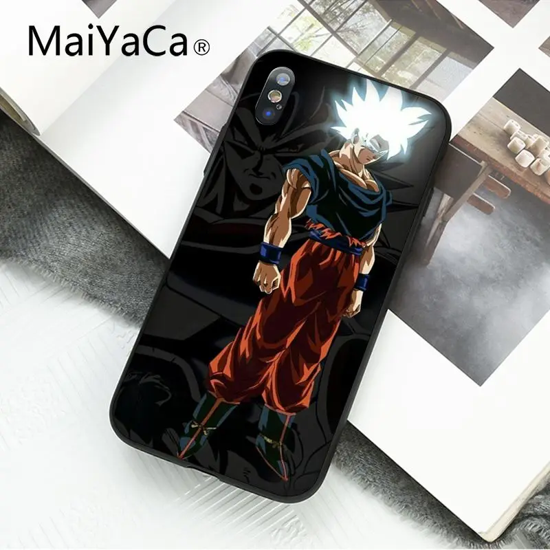 MaiYaCa Dragon Ball Z Super DBZ Goku Модный чехол для телефона iphone 11 Pro 11Pro MAX 8 7 6S Plus 5 5S SE XR X XS MAX 10 Coque - Цвет: A3