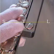 1 Набор инструментов для ремонта деревянных ветров l-образная Железная флейта кларнет, саксофон и гобоя