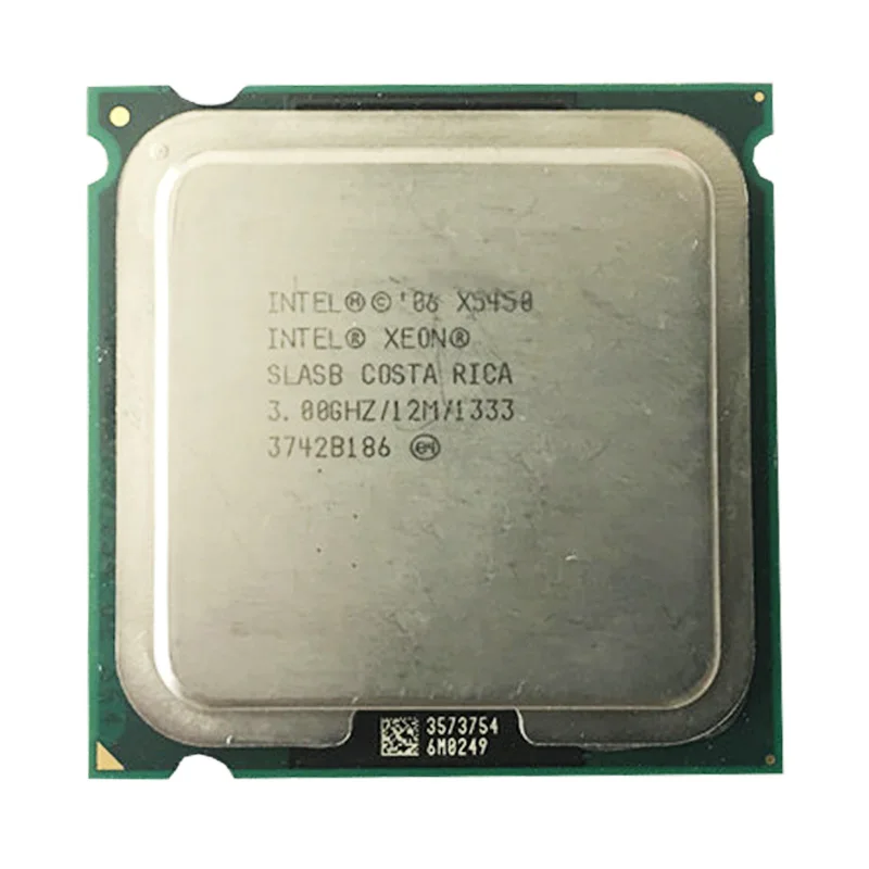 Четырехъядерный серверный процессор intel Xeon X5450/3,0 г/LGA771-775/12 МБ кэш L2/рабочий процессор X5450 с 775 разъемом для