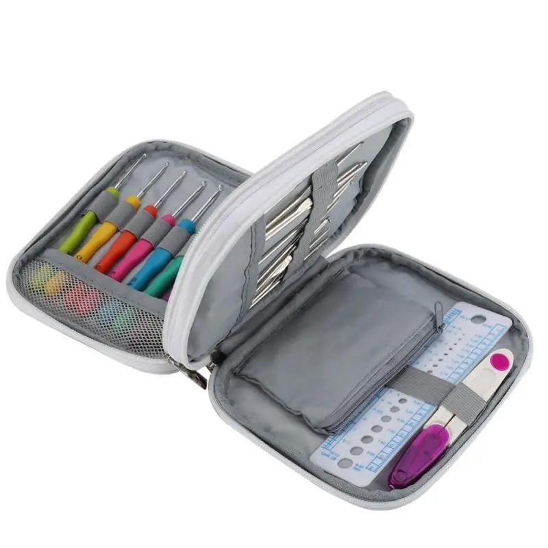 

72Pcs Crochet Hooks Knitting Needles Tools Kits Set Storage Case Craft For Sewing Kit Crafts Loom Tool