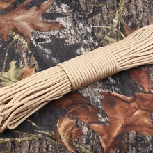 Высококачественный Паракорд для туризма 550 фунтов Pull 50 метров Охота Стрельба De