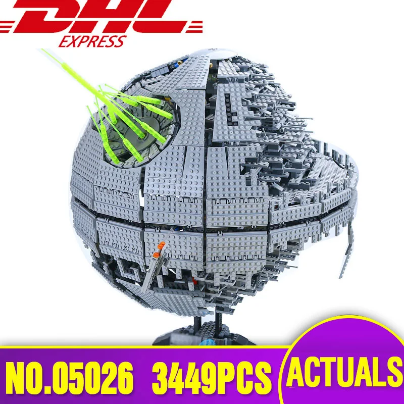 LEPIN 05026 Star series Wars Death The second generation Building Block Bricks Star Toys Compatible with Legoing 10143 as Gifts bela 10464 star wars death star final duel bricks building block compatible with lepin