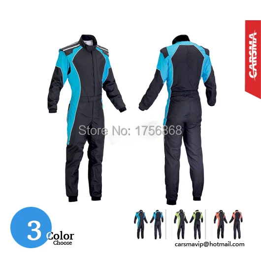 2016 Black OM Professional Overall Racing Suits Kart Racing Suits