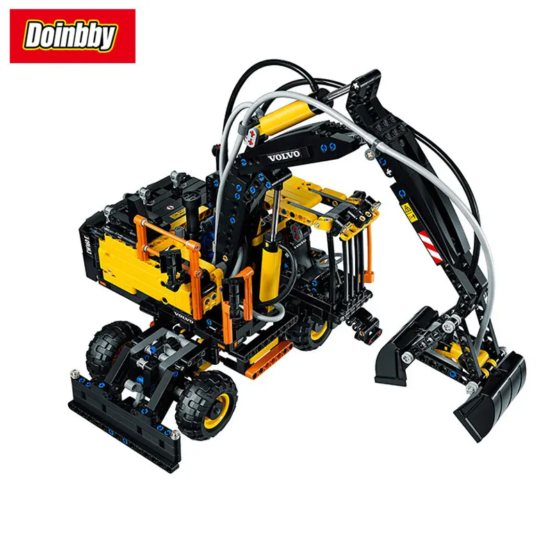 

Technic Ultimate Series EW160E Excavator 2-In-1 Building Block Set Bricks Kits Toys 1166Pcs Compatible with Legoings 42053