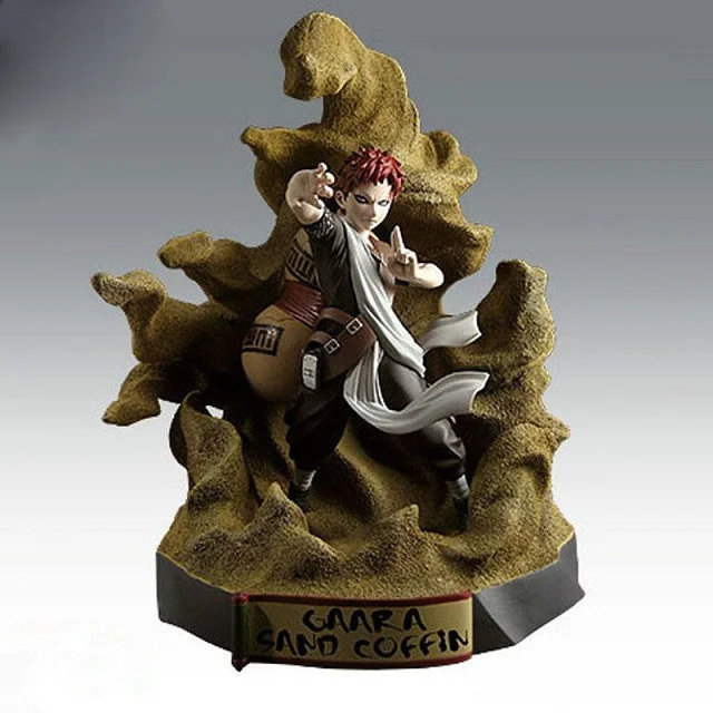 Аниме Наруто Kazekage Gaara фигурки игрушки ПВХ экшн-фигурки коллекция модель H752 21 см |