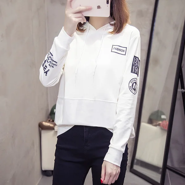 Women Hoodies Harajuku Hoodie  Printed Gothic Punk  Long Sleeve Women Winter Ouewear Hoodies