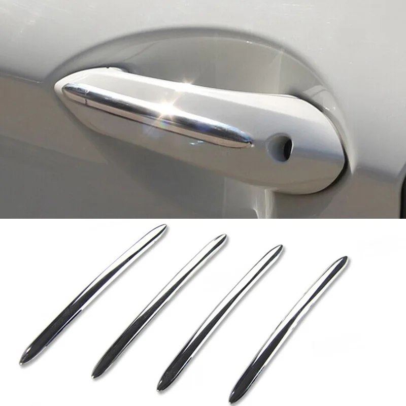 4PCS Chrome Door Handle Cover Trim for BMW 5 Series 525 530 520Li 2010 - 2015 Styling Auto Accessory | Автомобили и мотоциклы